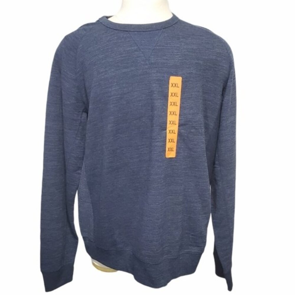 Champion blue long sleeves athletic pullover top Size XXL *